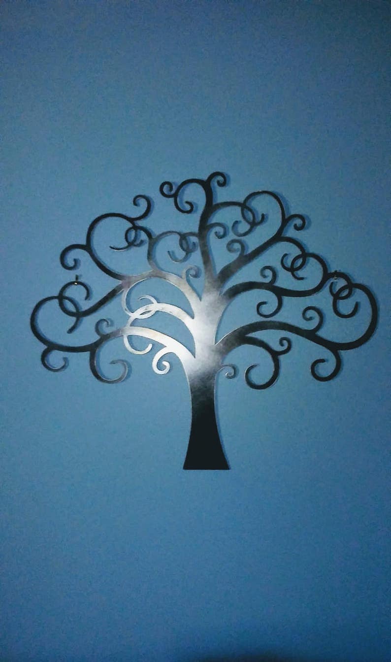 Tree of Life Metal Sign - Metal Wall Art- 24 Inch or 34 Inch - Etsy