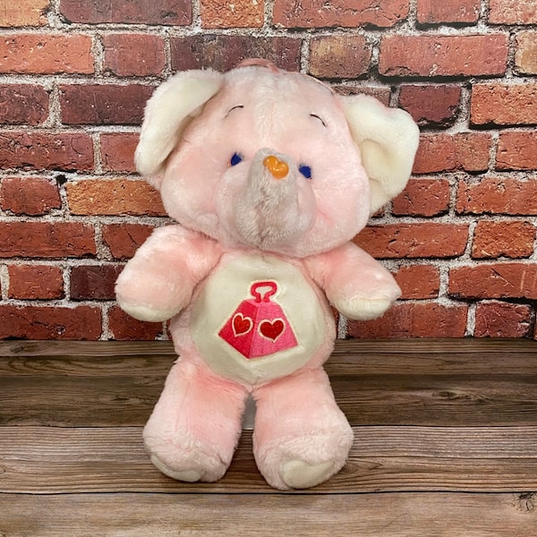 Care Bears Vintage Plush Toy Etsy