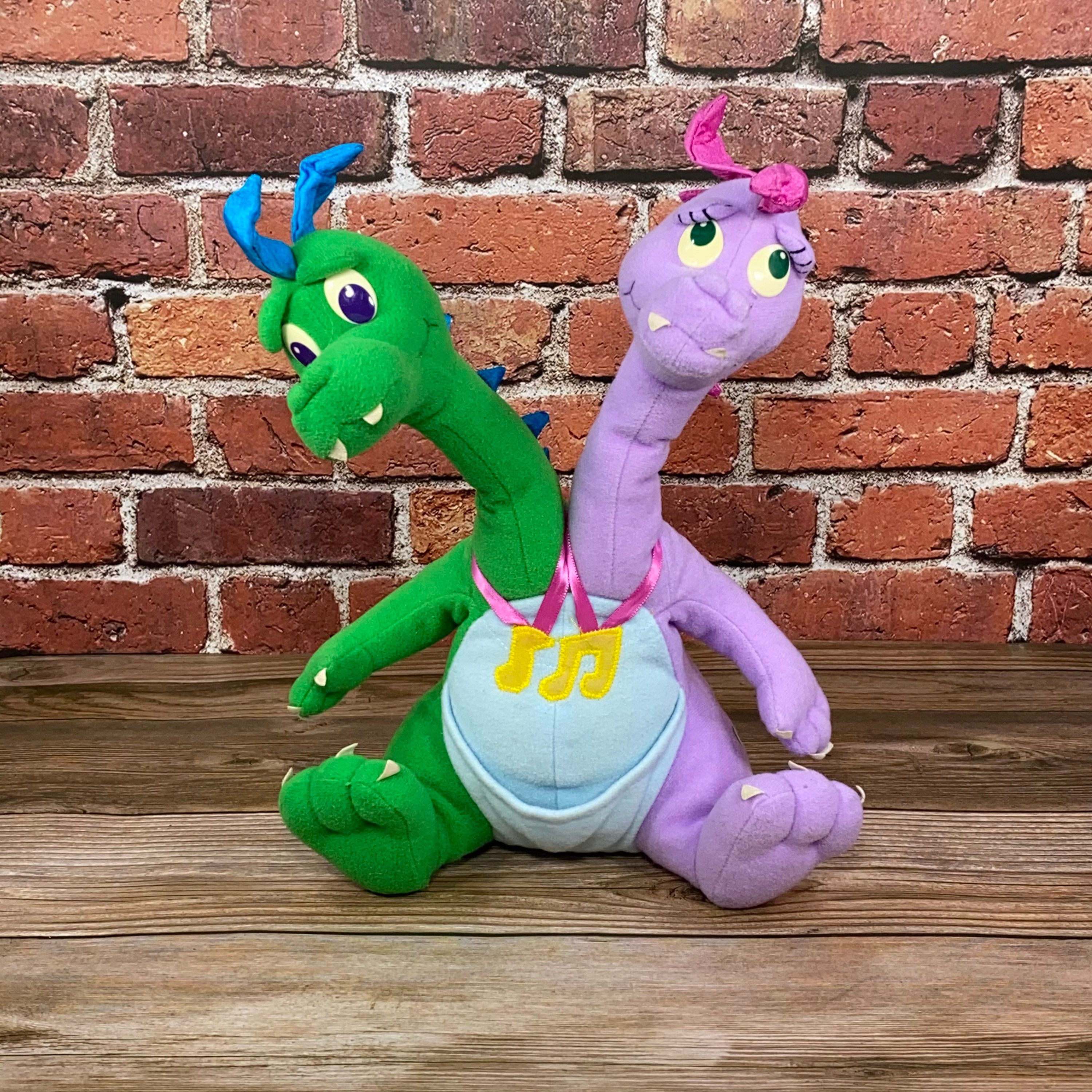 Dragon tales zak and wheezie plush