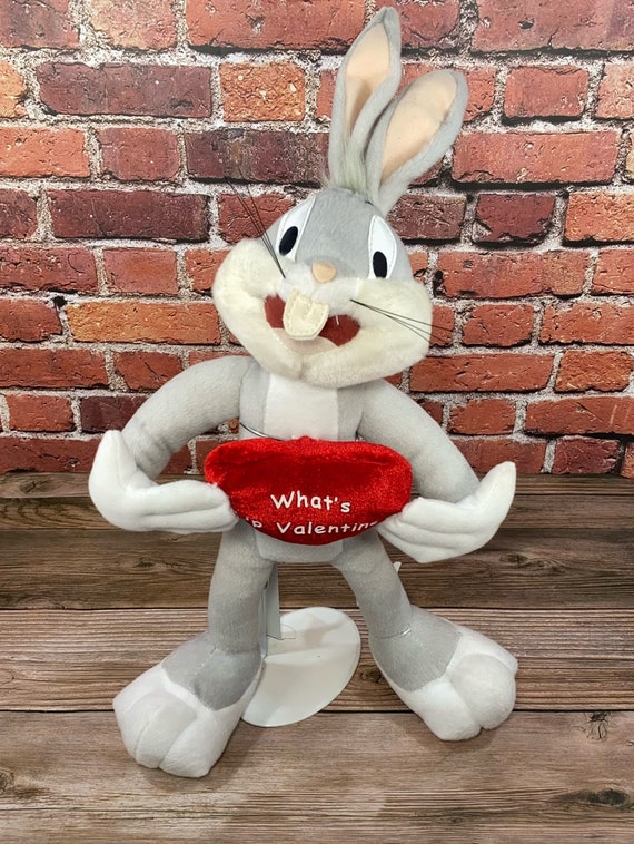 valentine's day bunny stuffed animal