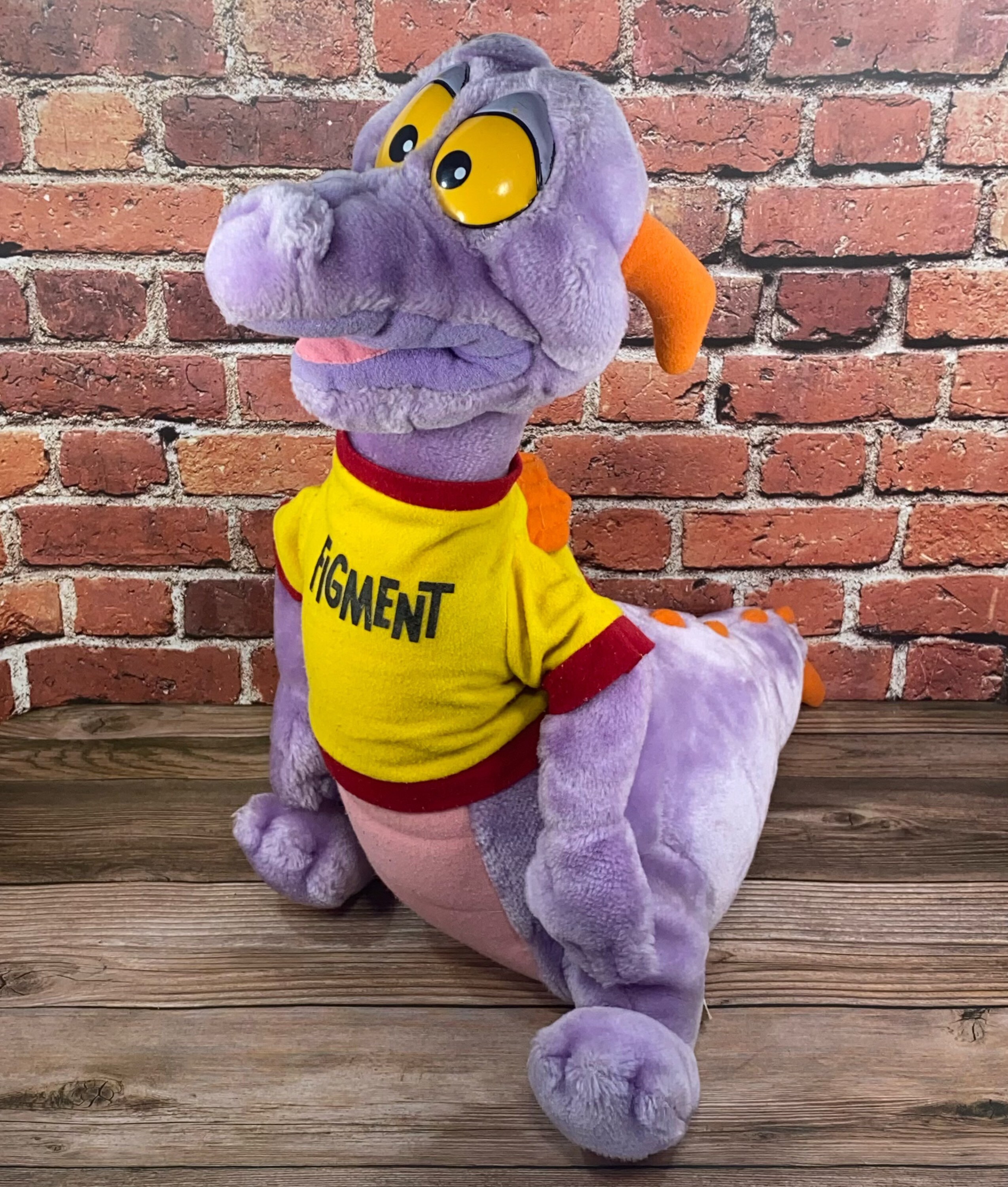 Disney Figment パープルドラゴン 特大 ぬいぐるみ フィグメント Disney Figment パープルドラゴン 特大 ぬいぐるみ フィグメント