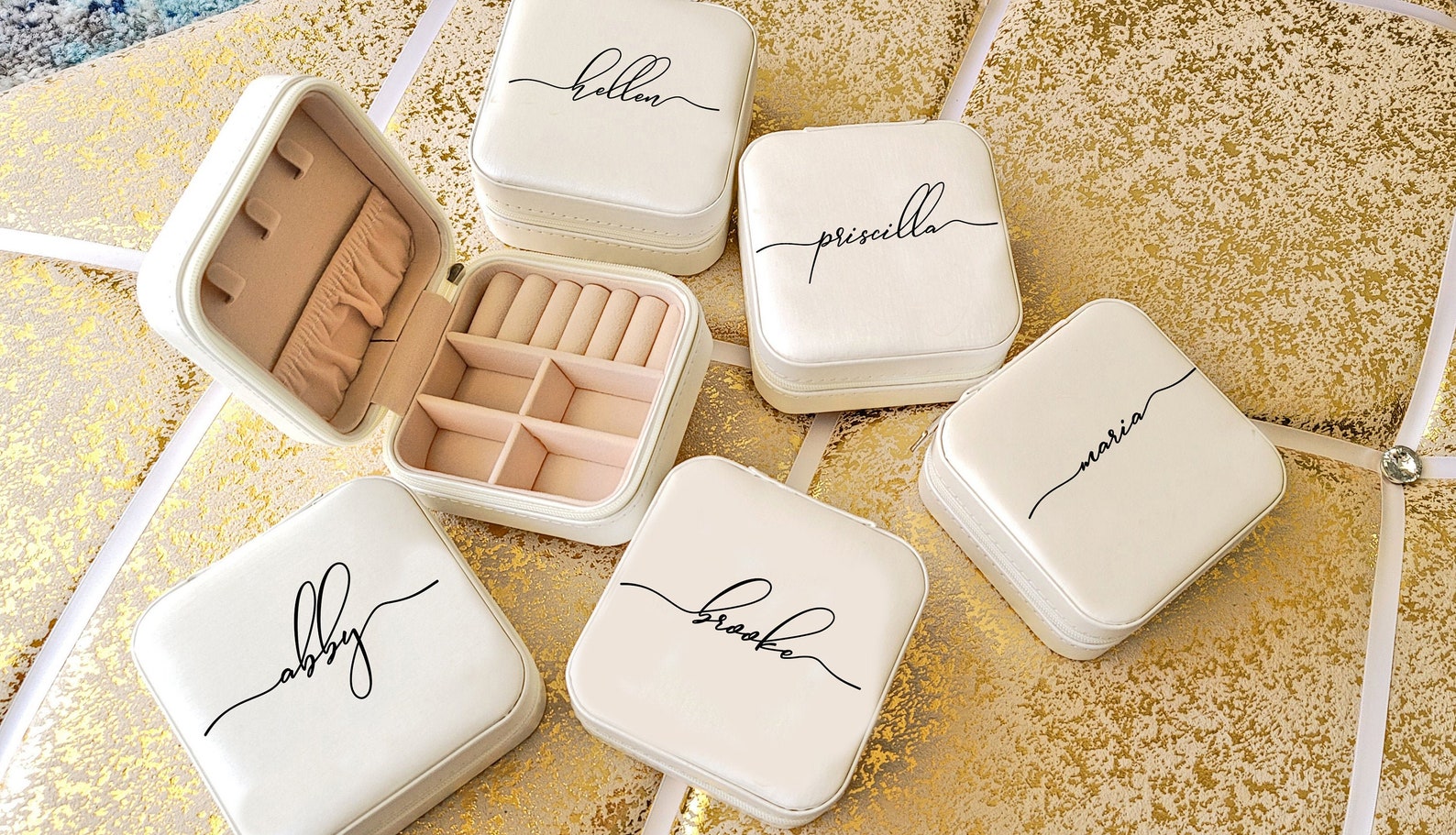 DIY Plain Travel Jewelry case DIY Personalized jewelry case Etsy