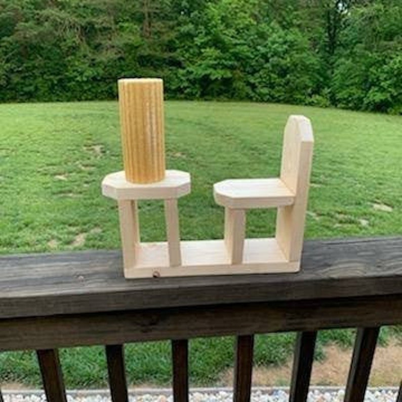 Squirrel Table and Chair Feeder squirrels Furniture Etsy