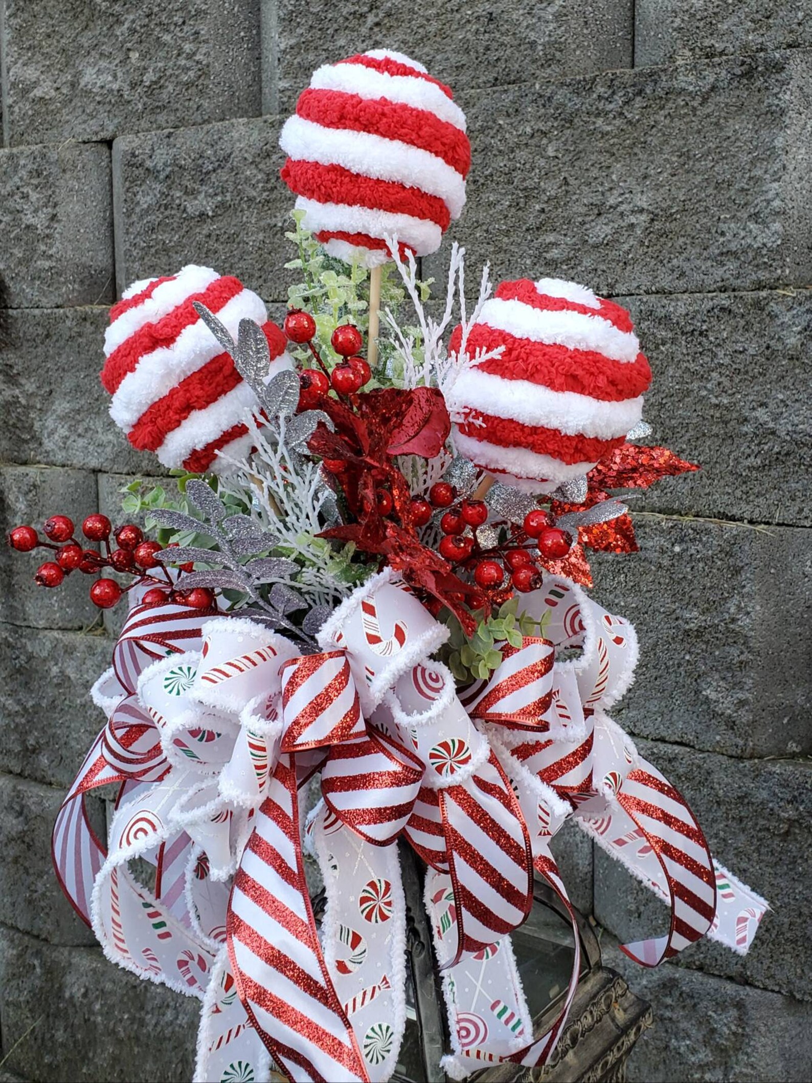 Candyland Christmas Tree Topper 360 Degrees View Fun Etsy