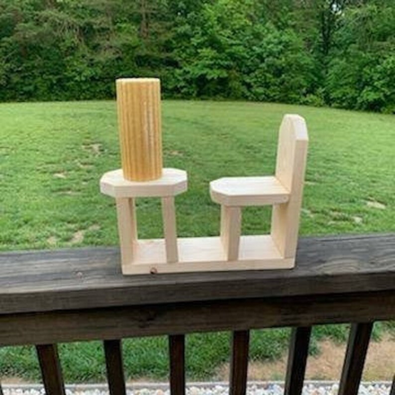 Squirrel Table and Chair Feeder squirrels Furniture Etsy