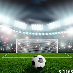 Vinyl Soccer Football Green Field Photography Studio Backdrop Background Banner