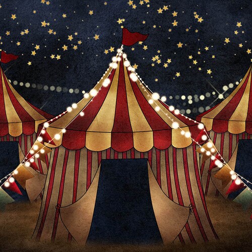 Carnival Circus Tent Photography Studio Backdrop Background - Etsy