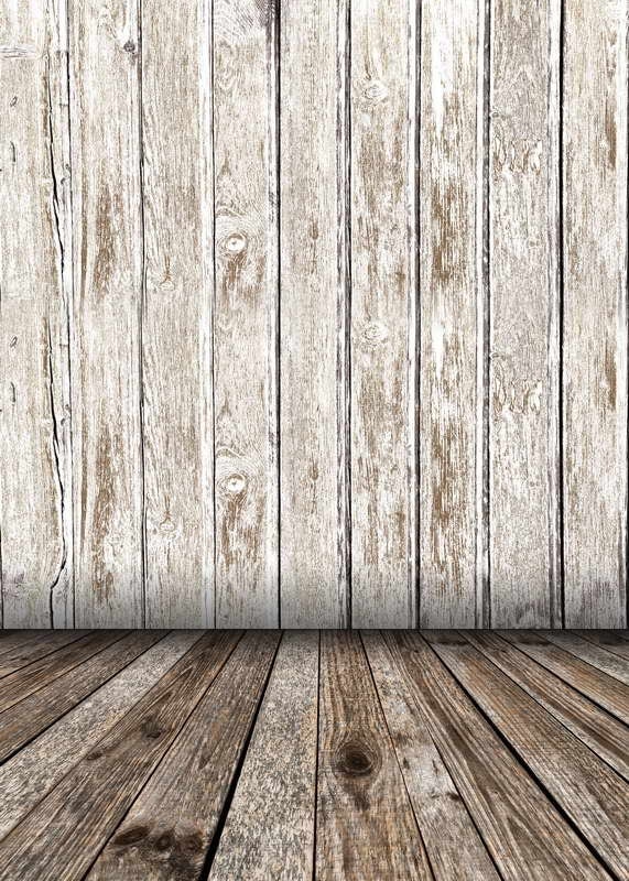 Vinyl White Gray Zigzag Wave Wood Floor Photography Studio Backdrop Background