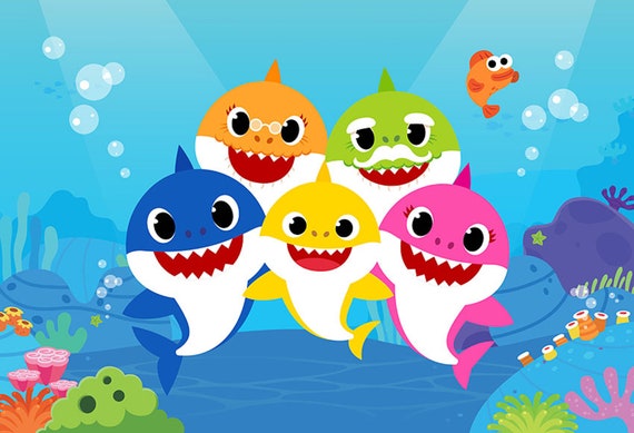 Electronics Photo Backgrounds Alpharise Co Jp Baby Shark Family Photo Background Children Happy Birthday Doo Doo Doo Party Photography Backdrops Blue Sea Cartoon Animals Theme Studio Props Booth Banner 5x3ft Vinyl