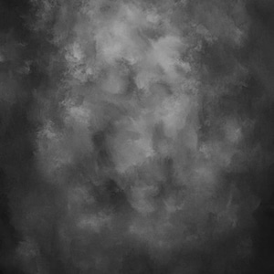 May include: A dark grey abstract watercolour background with a lighter grey centre.