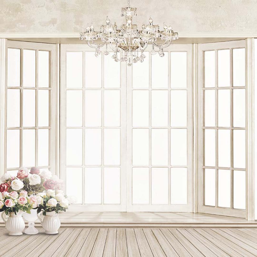 Wedding Window Shutter Indoor Photography Studio Backdrop Background Etsy