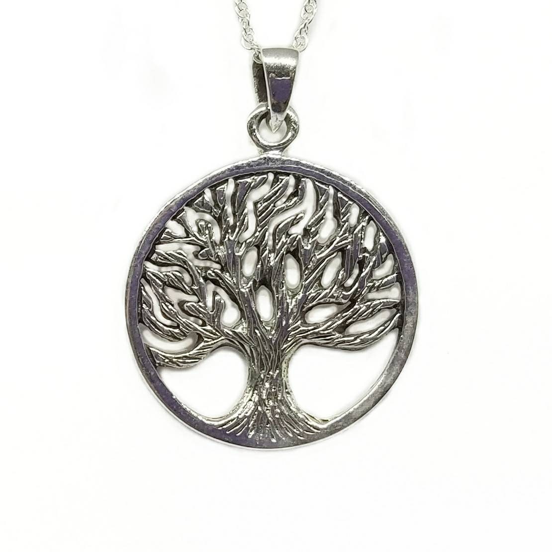 Tree of Life Necklacesilver Tree Pendanttree of Life | Etsy