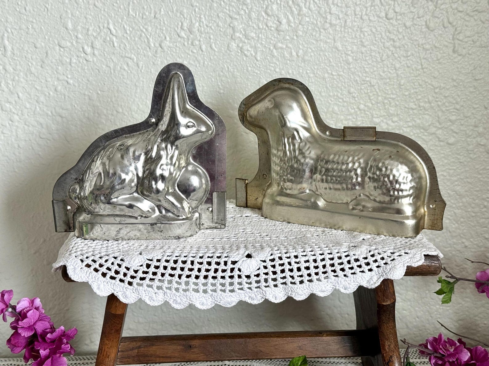 Vintage Cake Molds Bunny Chocolate Mold Lamb Mold Vintage German cake