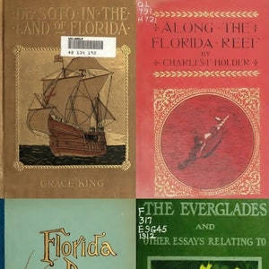 Florida History Genealogy Ancestry Families Records – 218 Rare Old Books on DVD