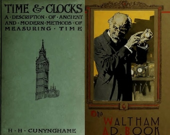 Horology & Clockmaking: 128 Old Books on Timekeeping (Digital Download)