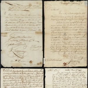 American Revolutionary War Manuscripts (1778) - 123 Rare History Documents (Digital Download)