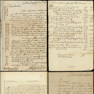 American Revolutionary War Manuscripts (1776) - 117 Rare History Documents (Digital Download)