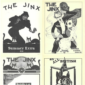 160 Rare Issues of The JINX - Annemann (1934-1941) Magic, Conjuring Slight Of Hand Coins Cards Watches Tricks – Digital Instant Download