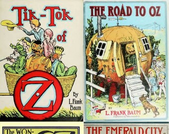 The Wizard Of Oz Illustrated & Children Fairy Tales Fantasy Books – 27 Old Books on DVD