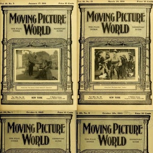 Moving Picture World Magazine: 1914-1915 Film Industry Journal (Digital Download)