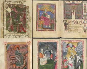 Ancient Medieval Gospels Bible Manuscripts Christianity Books - Volume 2 – 45 old Books on DVD