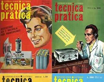 Revista Técnica Prática de Eletrônica Italiana 1962-1967 (PDF)