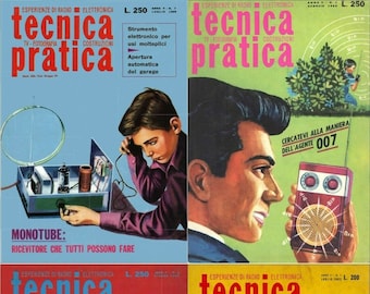 Revista Tecnica Pratica Italian Electronics 1962-1967 (download digital)