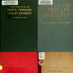 Tennessee Civil War History: Genealogy & Battles - 48 Old Books (Digital Download)