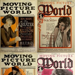 Moving Picture World Magazine Vol.4 (1918-1920) – 157 Old Rare Issues on DVD
