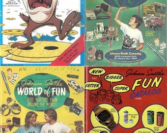 Johnson Smith Co. Novelty Catalogs (1960s-1990s) (Digital Download)