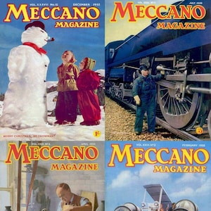 MECCANO MAGAZINE 1951 12冊セット Meccano Magazine December 1951 - Etsy
