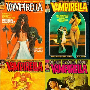 Vampirella Magazine: 114 Vintage Horror Comics 1969-1983 (Digital Download)