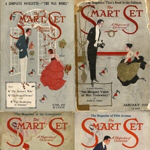 Smart Set Magazine 1915-1916 : American Literary, 24 Issues (Digital Download)