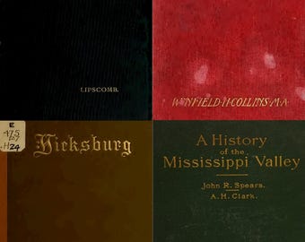 Mississippi Genealogy History: 103 Rare Old Books Collection (Digital Download)