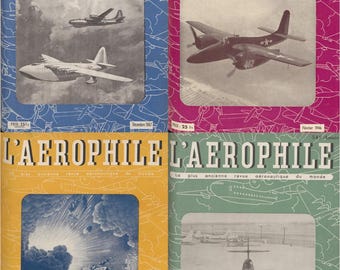 L'Aérophile Issue (1940-1947) Vol. 5 – 77 Early Aviation Issues (Digital Download)