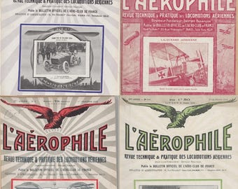 L'Aérophile Issue (1911-1919) Vol. 2 – 149 Early Aviation Issues (Digital Download)