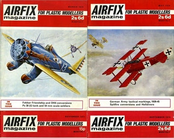 AIRFIX, Hobbyist, Toys, Toy, Model, Cars, Airplanes, Kite, Aircraft, Machine, Mechanics, Wood, Making, Building, 104, Old, Magazines, ON DVD