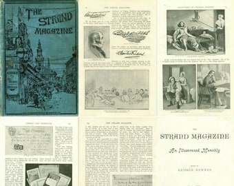 The Strand - Popular Culture Magazine Vol.1 (1891-1894) – 48 Old Issues on DVD