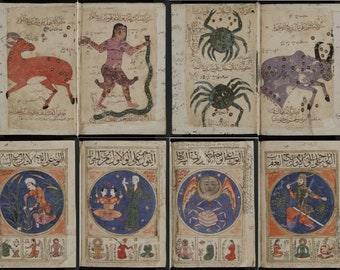 Islamic Science Manuscripts: Ancient Astrology, Geometry & Medicine (Digital Download)