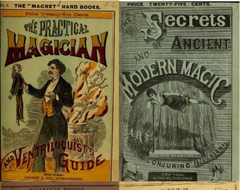 70 Rare Old Books on Magic, Tricks, Illusions & Conjuring History – ON DVD