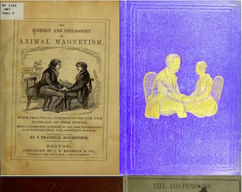 120 Rare Old Books on Animal Magnetism, Mesmerism, Homoeopathy, Somnambulism, Spiritualism – Digital Instant Download