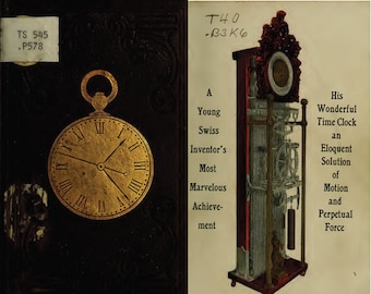 Rare Horology Books: Watchmaking, Clocks, Repair - 125 Old Titles on DVD