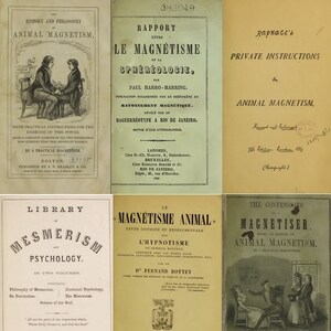 Animal Magnetism Mesmerism Homoeopathy Somnambulism Spiritualism – 120 Rare Old Books on DVD
