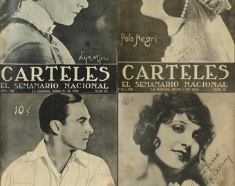 Carteles Cuban Issue (1919-1927) Vol.1 – Spanish Art, Social Life : 194 Issues (Digital Download)