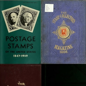Vintage Stamp Collecting Books: 253 Titles (Digital Download)
