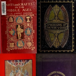 Illumination Illuminated Manuscript Ancient Medieval Art - 161 Old Books on DVD