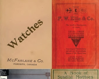 Horology & Watchmaking: 95 Old Books Collection (Digital Download)