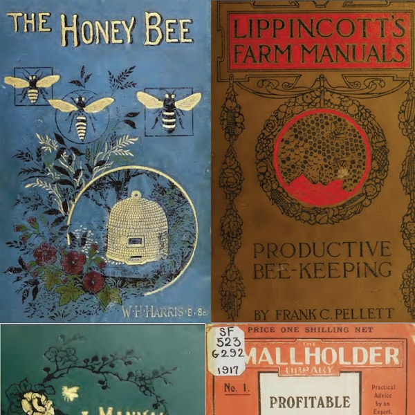 Bee, Bee Keeping, Bees, Honey, Queen, Hive, Wax, Recipe, Suit, Swarm, Apiculture, Apiary, Beekeeper, Beekeeping, 100 Books, Digital Download