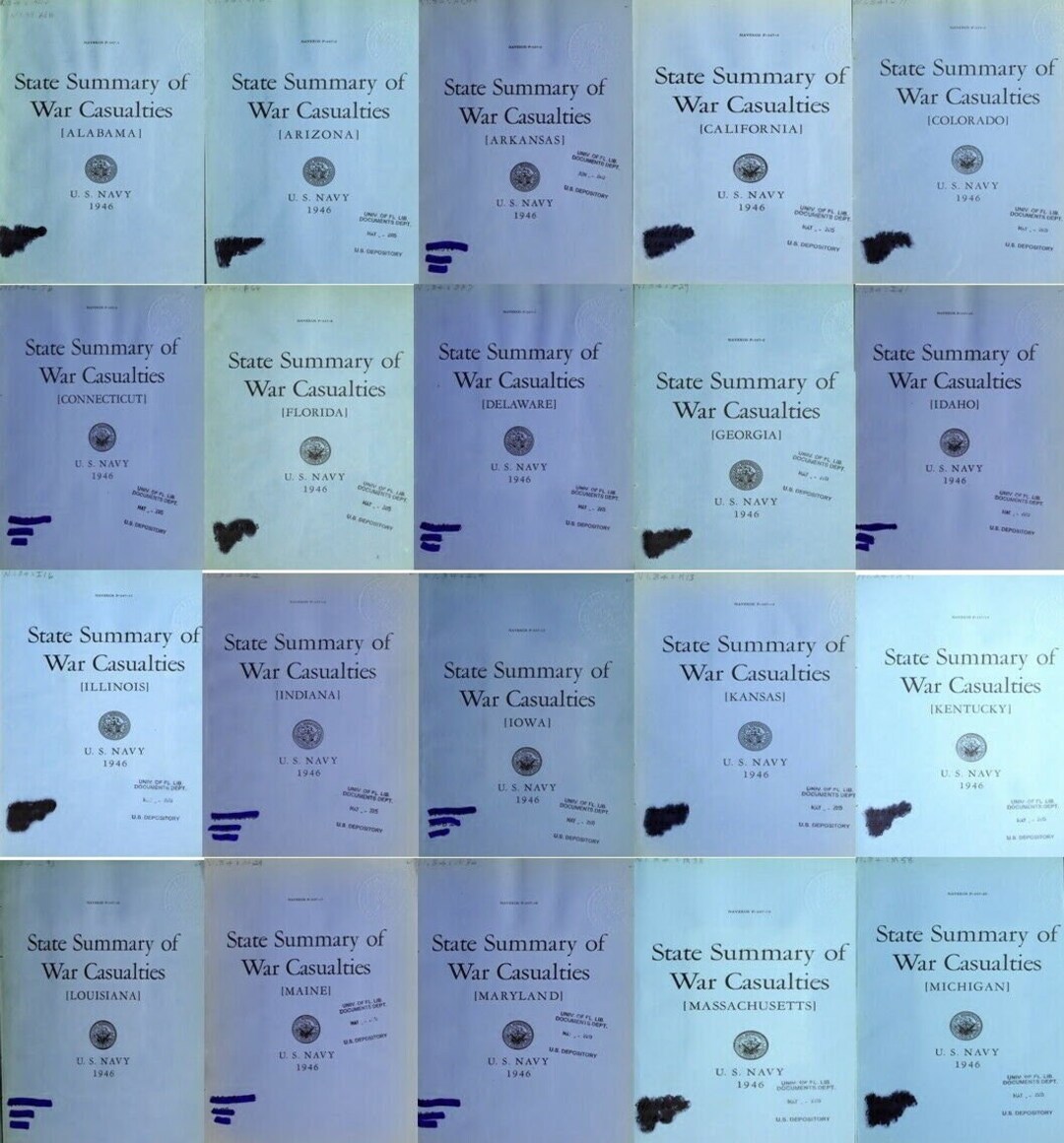 Us Navy Casualties Dead Wounded Missing Prisoner Records in Etsy