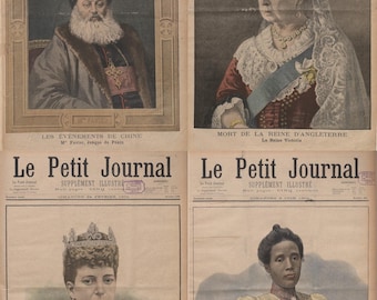 Le Petit Journal Supplément Illustré - French (1900-1903) -  207 old Issues  (Digital Download)